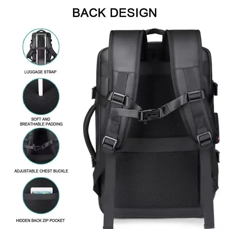 Vacuum Compression Travel Backpack
