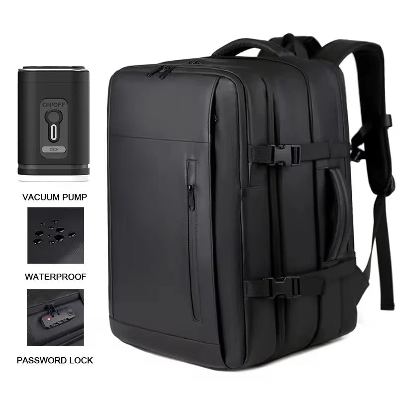 Vacuum Compression Travel Backpack